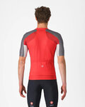 CASTELLI jersey de manga corta - ENTRATA 6 - rojo/gris