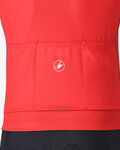 CASTELLI jersey de manga corta - ENTRATA 6 - rojo/gris