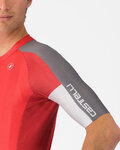 CASTELLI jersey de manga corta - ENTRATA 6 - rojo/gris