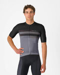 CASTELLI jersey de manga corta - SIMBOLO - gris/negro