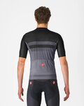 CASTELLI jersey de manga corta - SIMBOLO - gris/negro