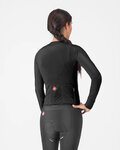 CASTELLI maillot de verano de manga larga - ESPRESSO - negro