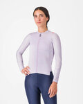 CASTELLI maillot de verano de manga larga - ESPRESSO - púrpura