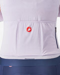 CASTELLI maillot de verano de manga larga - ESPRESSO - púrpura