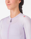 CASTELLI maillot de verano de manga larga - ESPRESSO - púrpura
