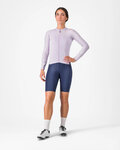 CASTELLI maillot de verano de manga larga - ESPRESSO - púrpura
