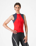 CASTELLI maillot sin mangas - SOLE - rojo/azul