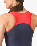 CASTELLI top - SOLE - azul/rojo