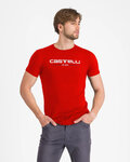 CASTELLI Camiseta de manga corta - CASTELLI '76 - rojo