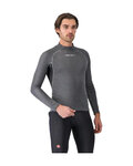CASTELLI camiseta de manga larga - FLANDERS 2 LONG - gris
