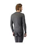 CASTELLI camiseta de manga larga - MEDIO BASE LAYER - gris