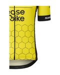 AGU jersey de manga corta - REPLICA VISMA | LEASE A BIKE 2024 - amarillo/negro