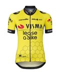 AGU jersey de manga corta - REPLICA VISMA | LEASE A BIKE W 2024 - amarillo/negro