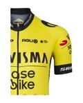 AGU jersey de manga corta - REPLICA VISMA | LEASE A BIKE W 2024 - amarillo/negro