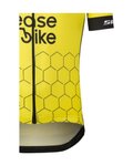 AGU jersey de manga corta - REPLICA VISMA | LEASE A BIKE K 2024 - amarillo/negro