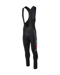 AGU pantalones largos con tirantes - REPLICA VISMA | LEASE A BIKE 2024 - negro