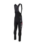 AGU pantalones largos con tirantes - REPLICA VISMA | LEASE A BIKE 2024 - negro