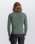 SANTINI maillot de invierno de manga larga - IMPETUS ZIP - verde