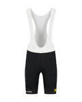 RAPIDGEAR pantalones cortos de tirantes - VISMA TDF25 REPLICA BIBSHORT - negro
