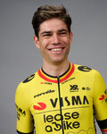 RAPIDGEAR jersey de manga corta - TEAM VISMA BELGIUM CHAMPION 2025 - amarillo
