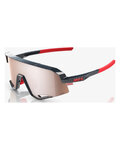 100% SPEEDLAB Gafas - SLENDALE - antracita/rojo