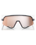 100% SPEEDLAB Gafas - SLENDALE - antracita/rojo