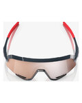 100% SPEEDLAB Gafas - SLENDALE - antracita/rojo