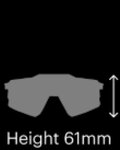 100% SPEEDLAB Gafas - SLENDALE - gris/negro