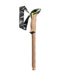 LEKI bastones - SHERPA 110-145 cm - beige/negro