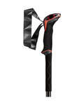 LEKI bastones - MAKALU 110-145 cm - rojo/negro