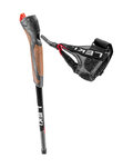LEKI bastones - SPIN 100-130 cm - gris/negro