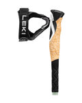 LEKI bastones - CROSS HIKE CARBON 100-135 cm - verde/negro