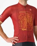 CASTELLI jersey de manga corta - #GIRO107 ROMA - rojo