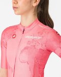 CASTELLI jersey de manga corta - GIRO 108 COMPETIZIONE 3 W - rosa