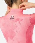 CASTELLI jersey de manga corta - GIRO 108 COMPETIZIONE 3 W - rosa
