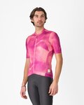 CASTELLI jersey de manga corta - GIRO ESPRESSO - rosa