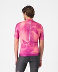 CASTELLI jersey de manga corta - GIRO ESPRESSO - rosa