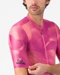 CASTELLI jersey de manga corta - GIRO ESPRESSO - rosa