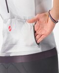 CASTELLI jersey de manga corta - GIRO ESPRESSO - gris