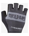 CASTELLI guantes de dedos cortos - GIRO 2 - negro