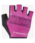 CASTELLI guantes de dedos cortos - GIRO 2 - púrpura