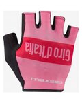 CASTELLI guantes de dedos cortos - GIRO 2 - rosa