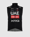 PISSEI chaleco - UAE TEAM EMIRATES - XRG 2025 OFFICIAL WATERPROOF - negro