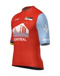 SANTINI jersey de manga corta - WORLD CHAMPIONSHIPS MONTRÉAL 2026 - rojo