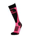HAVEN medias - COMPRESSIVE SKI - negro/rosa