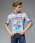 ALÉ jersey de manga corta - BAHRAIN VICTORIOUS 2025 - blanco/azul