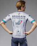 ALÉ jersey de manga corta - BAHRAIN VICTORIOUS 2025 - blanco/azul