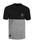 ROCDAY jersey de manga corta - DOUBLE V2 - negro/gris