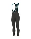 ALÉ pantalones largos con tirantes - KLIMATIK K-ATMO 2.0 - negro