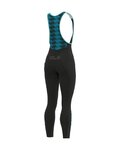 ALÉ pantalones largos con tirantes - KLIMATIK K-ATMO 2.0 - negro
